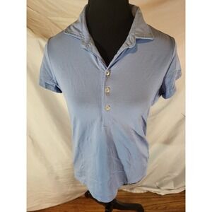 Renwick Size XS Light Blue Womana Poli Shirt